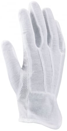 Manusi de protectie textile Ardon BUDDY, tricot fin, cu aplicatii PVC anti alunecare [0]