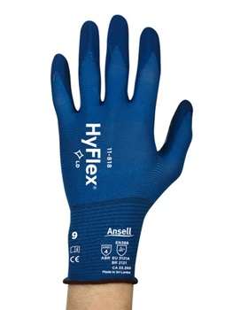 Manusi de protectie - Manusi de protectie Ansell HYFLEX 11-818, impregnate in nitril