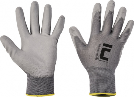 Manusi de protectie - Manusi de protectie Cerva BUNTING GREY EVOLUTION, impregnate in poliuretan