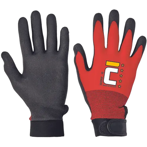 Manusi de protectie impregnate cu PVC - Manusi de protectie Cerva JACDAW, PVC