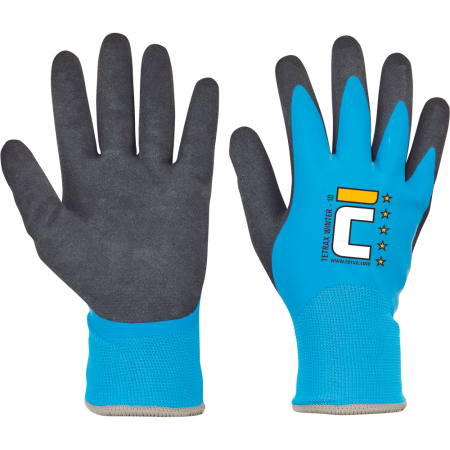 Manusi de protectie impregnate cu LATEX - Manusi de iarna Cerva TETRAX WINTER FH, impregnate in latex