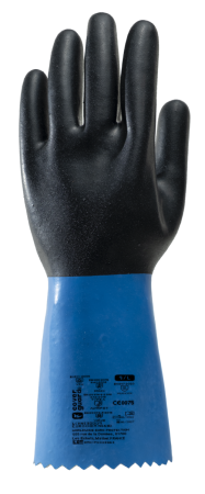 Manusi de protectie ANTICHIMICE - Manusi de protectie chimica Coverguard EUROCHEM NE530 1CHNE30, neopren, 35cm