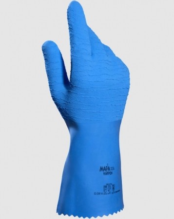 Manusi de protectie ANTICHIMICE - Manusi de protectie chimica Mapa HARPON 326, latex