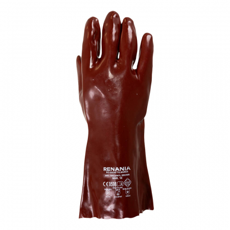 Manusi de protectie chimica Renania 1443 VINYL BROWN, PVC [4]