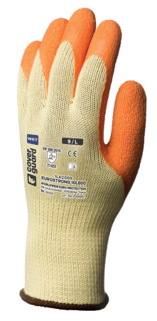 Manusi de protectie impregnate cu LATEX - Manusi de protectie Coverguard EUROSTRONG 10L800 1LACO, tricot de 10, impregnate cu latex