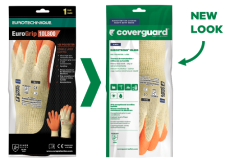 Manusi de protectie Coverguard EUROSTRONG 10L800 1LACO, tricot de 10, impregnate cu latex [3]
