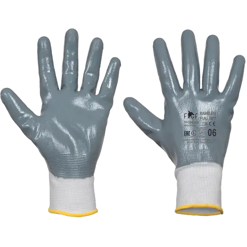Manusi de protectie impregnate cu NITRIL - Manusi de protectie Fridrich BABBLER FULL LIGHT, impregnate in nitril