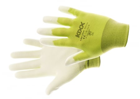 Colectii - Manusi de protectie Kixx LIKE LIME, impregnate in poliuretan