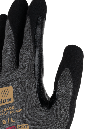 Manusi de protectie la taiere Coverguard CLAW CUT A9 400 1CL9400, CUT F, HPPE, impregnat cu nitril, fara fibra de sticla [2]