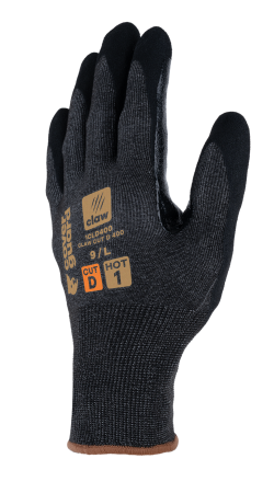 Manusi de protectie la taiere Coverguard CLAW CUT D 400 1CLD400, HPPE, CUT D, impregnate cu nitril, fara fibra de sticla [1]