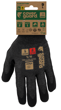 Manusi de protectie la taiere Coverguard CLAW CUT F 400 1CLF400, HPPE, CUT F, impregnate cu nitril, fara fibra de sticla [4]