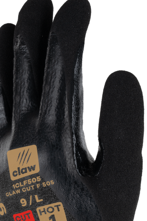 Manusi de protectie la taiere Coverguard CLAW CUT F 505 1CLF505, fara fibra de sticla, impregnate in nitril, hipoalergenic [2]