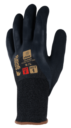 Manusi de protectie ANTITAIERE - Manusi de protectie la taiere Coverguard CLAW CUT F 707 1CLF707, HPPE, CUT F, impregnate cu latex, fara fibra de sticla
