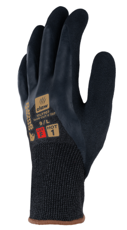 Manusi de protectie la taiere Coverguard CLAW CUT F 707 1CLF707, HPPE, CUT F, impregnate cu latex, fara fibra de sticla [1]