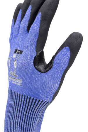 Manusi de protectie la taiere Coverguard EUROCUT N300 1CUNC00, CUT C, HDPE, impregnate cu nitril [4]