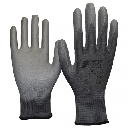 Manusi de protectie - Manusi de protectie Nitras FLEXIGREY N, impregnate in poliuretan