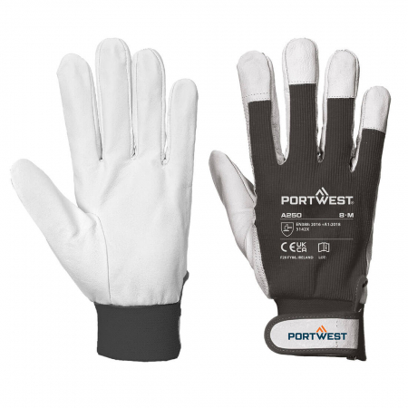 Manusi de protectie din piele de capra - Manusi de protectie Portwest A250 TERGSUS, piele de capra