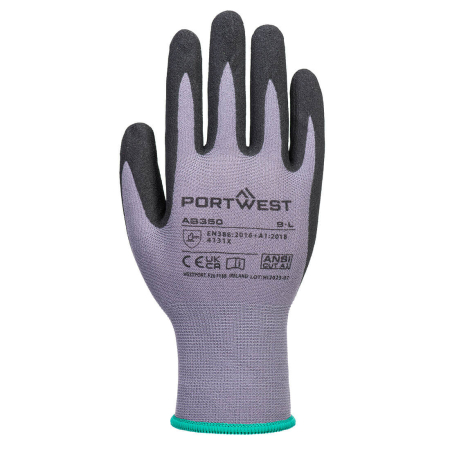 Manusi de protectie Portwest DERMIFLEX ESSENTIAL, impregnate in nitril, set 12 per [1]