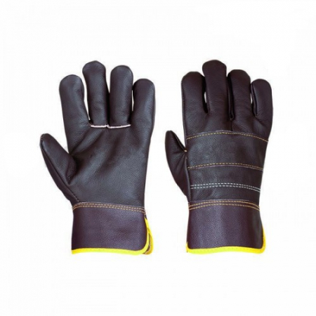 Manusi de protectie din PIELE - Manusi de protectie Renania FRANCO, piele spalt bovina
