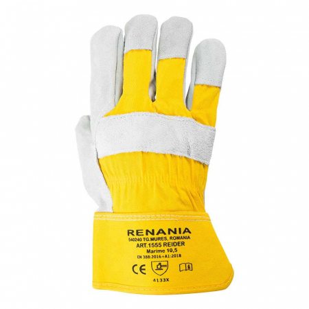 Manusi de protectie Renania RIDER, piele spalt bovina [5]