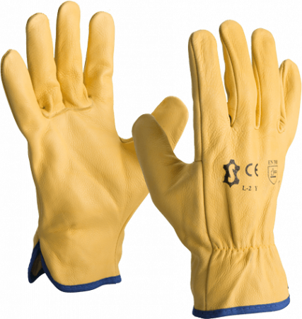 Manusi de protectie - Manusi de protectie Sacobel DRIVE L-2Y, piele box bovina integral