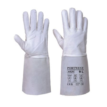 Manusi de protectie din PIELE - Manusi de protectie sudura Portwest PREMIUM TIG WELDING, piele de capra