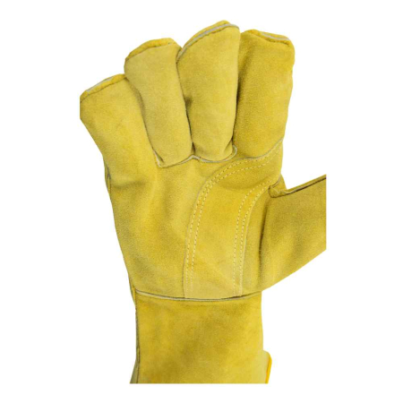 Manusi de protectie sudura Renania PROTECT GUARD, piele spalt bovina, cusuta cu ata de kevlar, 35 cm [3]
