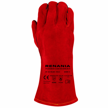 Manusi de protectie sudura Renania WELDER, piele spalt bovina [1]