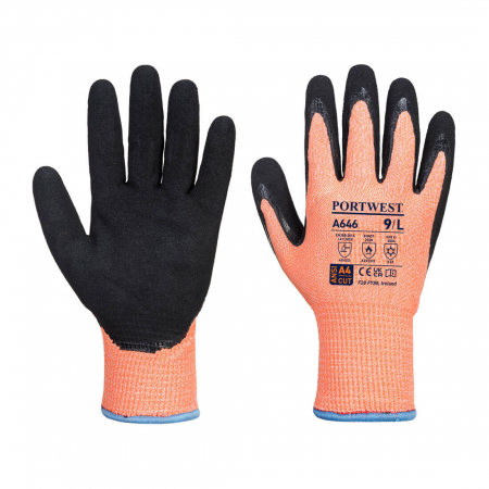 Manusi de protectie taiere Portwest A646 WINTER, fibra de sticla, poliester, nitril [1]