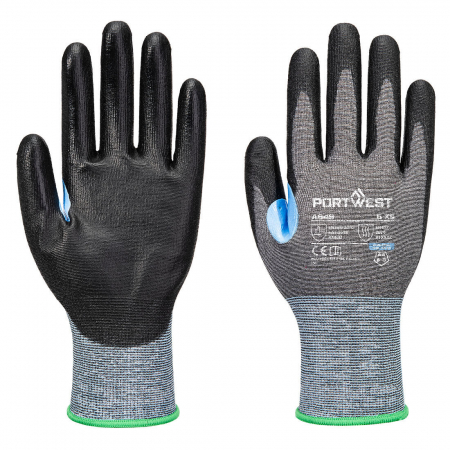 Manusi de protectie ANTITAIERE - Manusi de protectie taiere Portwest A649 CUT D21 PU, impregnate in poliuretan