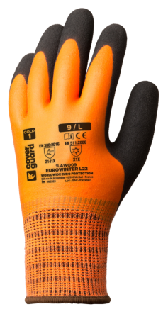 Manusi de protectie impregnate cu LATEX - Manusi de protectie termica Coverguard EUROWINTER L22 1LAWO, impregnate cu latex