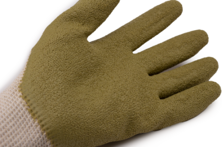 Manusi de protectie termica si taiere Coverguard EUROHEAT GREEN 1HEFR0P, CUT B, tricot 13, 56% bumbac, 25% poliester, impregnat cu latex [3]