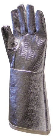 Manusi de protectie ANTITERMICE - Manusi de protectie termica si taiere Coverguard GANHEAT 59892 MOGAN59892, CUT B, 38cm, aluminizate pe fir de Aramida,