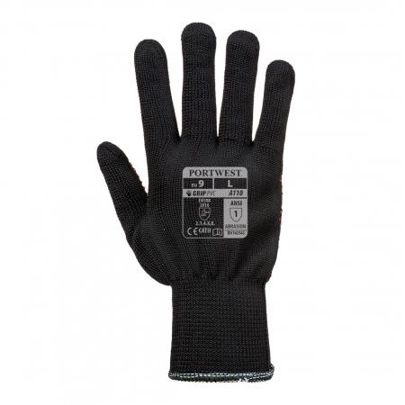Manusi de protectie textile Portwest A110 POLKA DOT, cu aplicatii PVC anti alunecare [1]