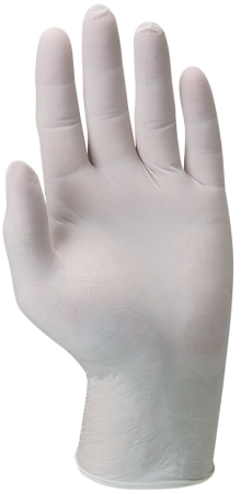 Manusi de protectie UNICA FOLOSINTA - Manusi din latex pudrate Coverguard GAN-ONE 5810B MO5810B, unica folosinta, 100buc/cutie