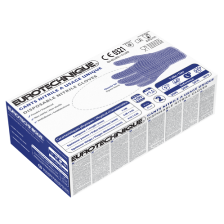 Manusi din nitril nepudrate Coverguard EURO-ONE 5910 MO5910, unica folosinta, 100buc/cutie [1]