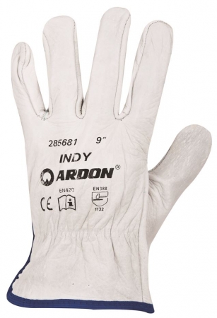Manusi de protectie - Manusi de protectie Ardon INDY, piele spalt bovina, integral