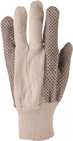 Manusi cu picouri - Manusi de protectie textile Ardon OLIE, cu aplicatii PVC anti alunecare