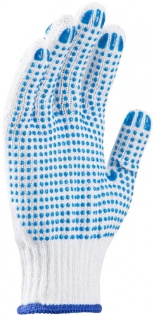 Manusi de protectie textile Ardon QERRY, cu aplicatii PVC anti alunecare [1]