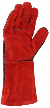 Manusi de protectie sudura Ardon RENE, piele spalt bovina, 35 cm [1]