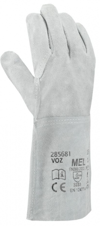 Manusi de protectie SUDURA - Manusi de protectie sudura Ardon MEL, piele spalt bovina, 35 cm
