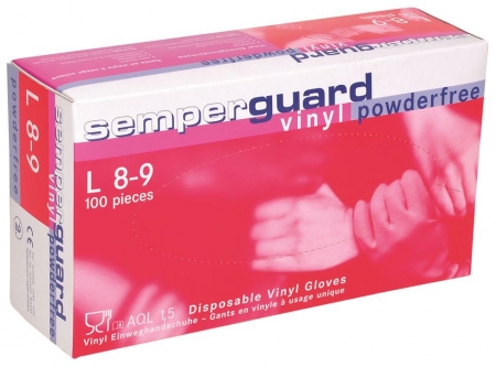 Manusi de protectie - Manusi vinil nepudrate SEMPERGUARD VINYL