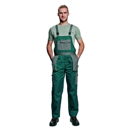Pantaloni salopeta cu pieptar Cerva MAX EVOLUTION, tercot 80/20, 235 gr/mp [1]