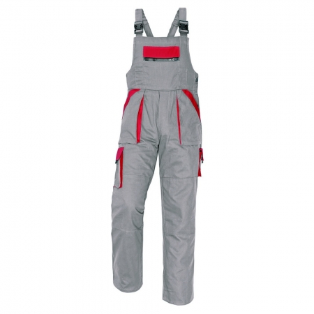 Imbracaminte de lucru - Pantaloni salopeta cu pieptar Cerva MAX, 100% bumbac, 260 gr/mp