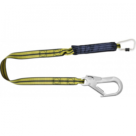 Echipament pentru lucru la inaltime - Mijloc de legatura cu absorbitor de energie Kratos FA3030620 ATEX, chinga 45mm, L=2m