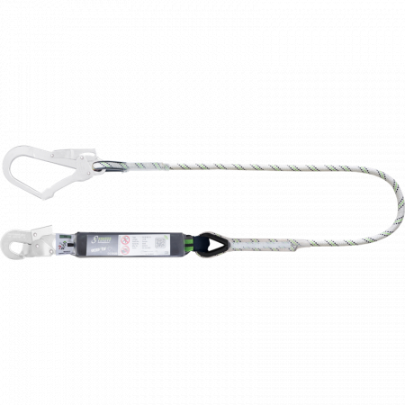 Echipament pentru lucru la inaltime - Mijloc de legatura static cu absorbitor de energie Kratos FA3050320 KERNMANTLE, ABS EN 45MM, d=12mm, L=2m
