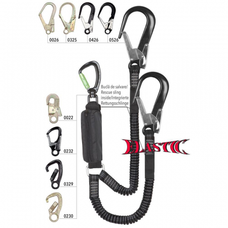Mijloace de legatura | de pozitionare - Mijloc de legatura Vertiqual MAGNUM FLEX TWIN, L=1.9 metri