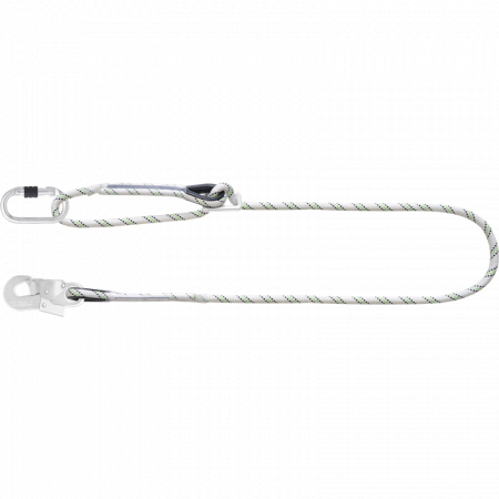 Echipament pentru lucru la inaltime - Mijloc de pozitionare static Kratos FA4090220 KERNMANTLE, d=12mm, L=max 2m, reglare manuala