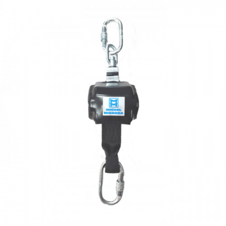 Opritor de cadere Miguel Miranda MIRA BLOCK, cu chinga retractabila de 2.5m [1]