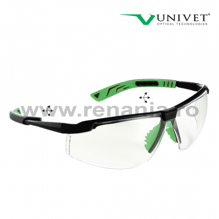 Ochelari de protectie Univet 5X8, cu lentile transparente [2]